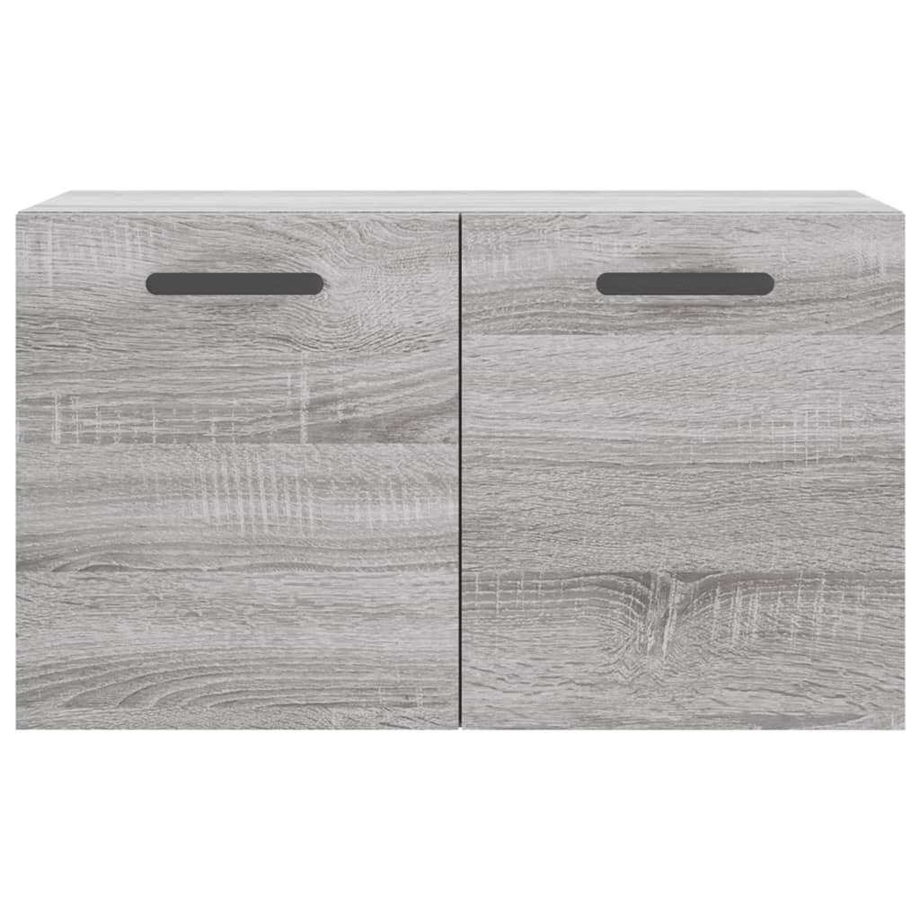 vægskab 60x36,5x35 cm konstrueret træ grå sonoma-eg