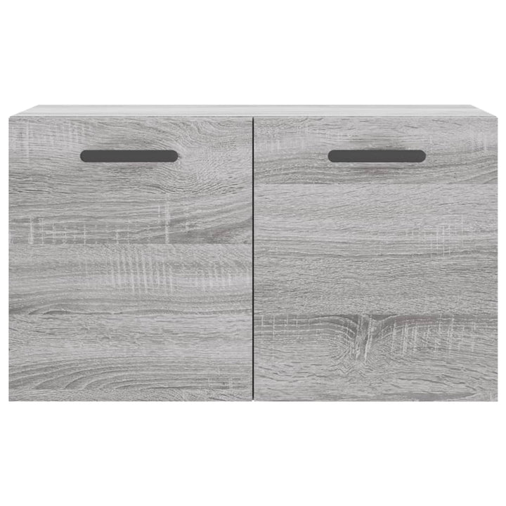 vægskab 60x36,5x35 cm konstrueret træ grå sonoma-eg