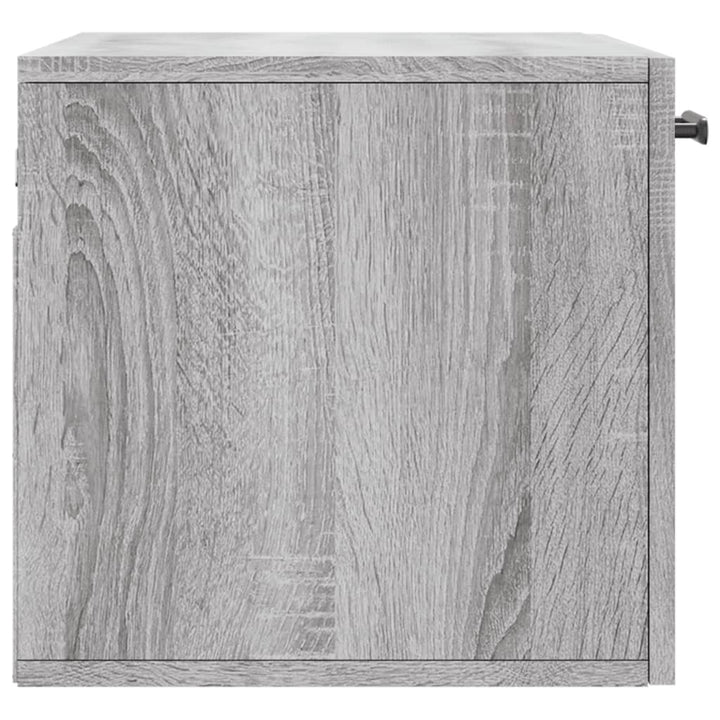 vægskab 60x36,5x35 cm konstrueret træ grå sonoma-eg