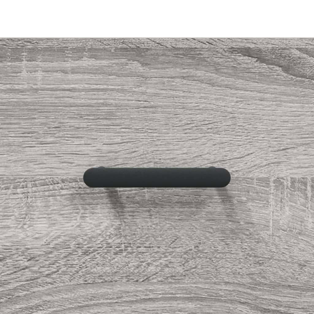 vægskab 60x36,5x35 cm konstrueret træ grå sonoma-eg