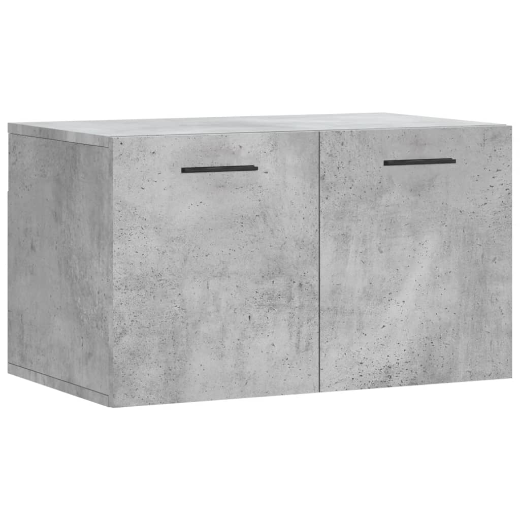vægskab 60x36,5x35 cm konstrueret træ betongrå