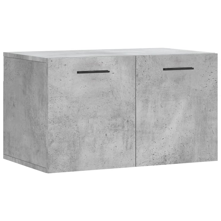 vægskab 60x36,5x35 cm konstrueret træ betongrå