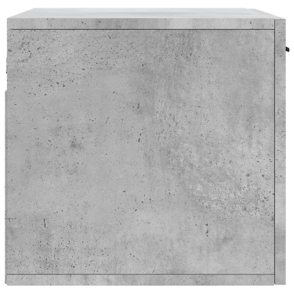 vægskab 60x36,5x35 cm konstrueret træ betongrå
