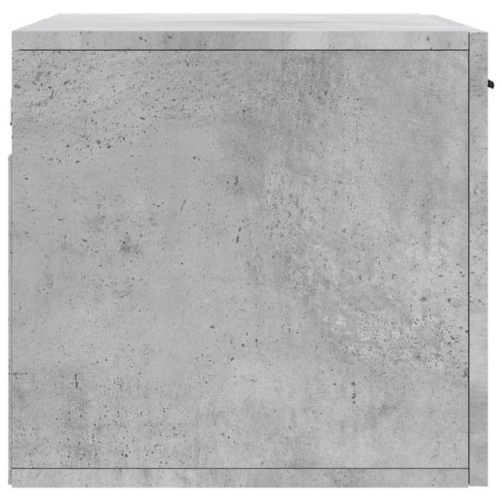 vægskab 60x36,5x35 cm konstrueret træ betongrå