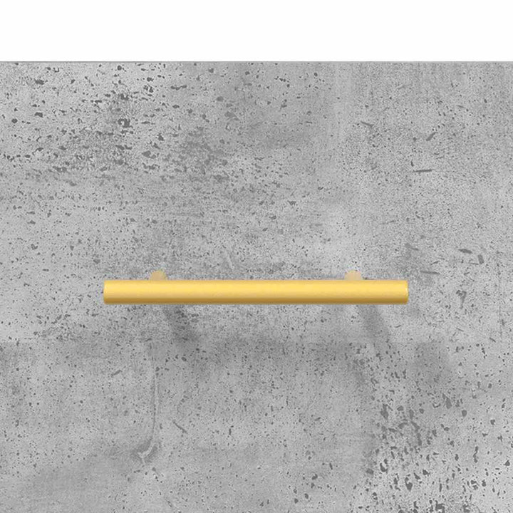 vægskab 80x36,5x35 cm konstrueret træ betongrå