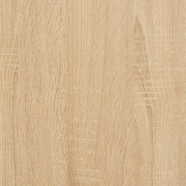vægskab 100x36,5x35 cm konstrueret træ sonoma-eg