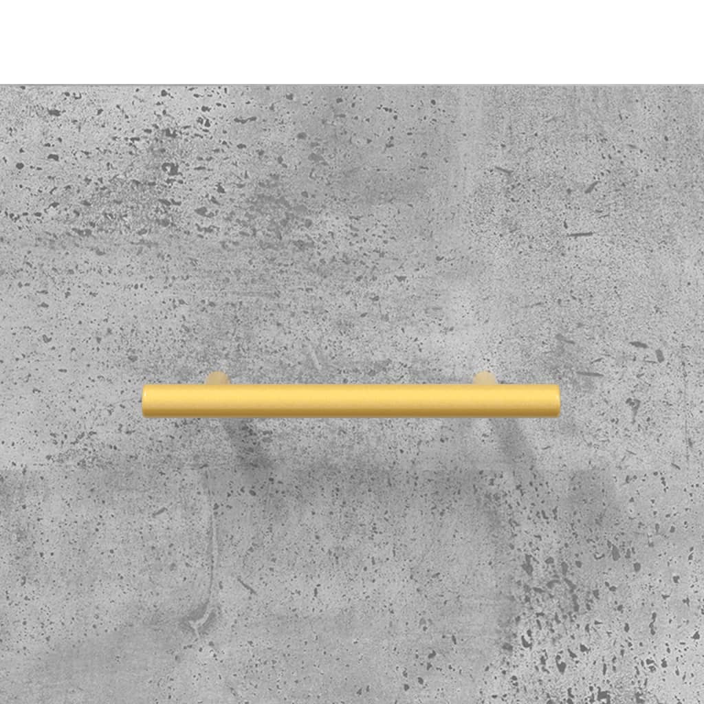 vægskab 100x36,5x35 cm konstrueret træ betongrå