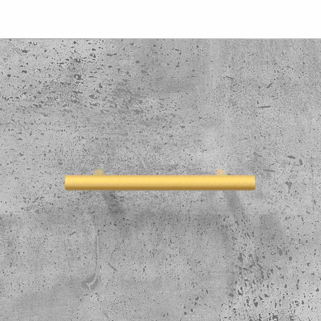 vægskab 100x36,5x35 cm konstrueret træ betongrå