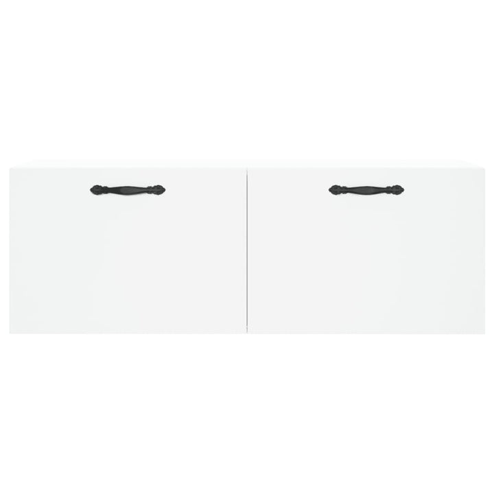 vægskab 100x36,5x35 cm konstrueret træ hvid