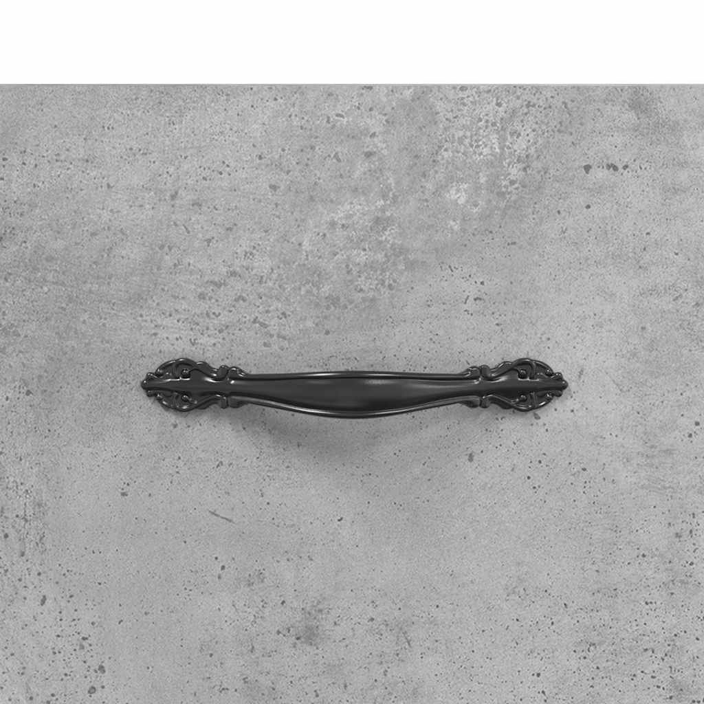 vægskab 100x36,5x35 cm konstrueret træ betongrå