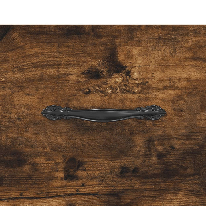 vægskab 100x36,5x35 cm konstrueret træ røget sonoma-eg