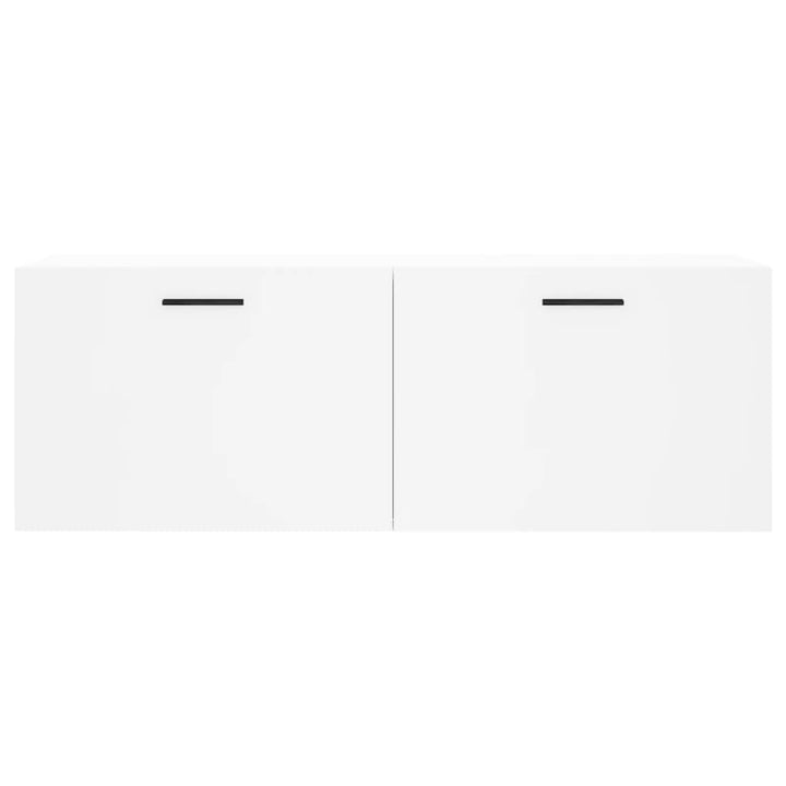 vægskab 100x36,5x35 cm konstrueret træ hvid