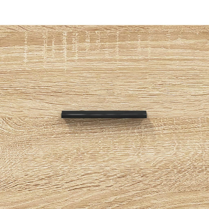 vægskab 100x36,5x35 cm konstrueret træ sonoma-eg