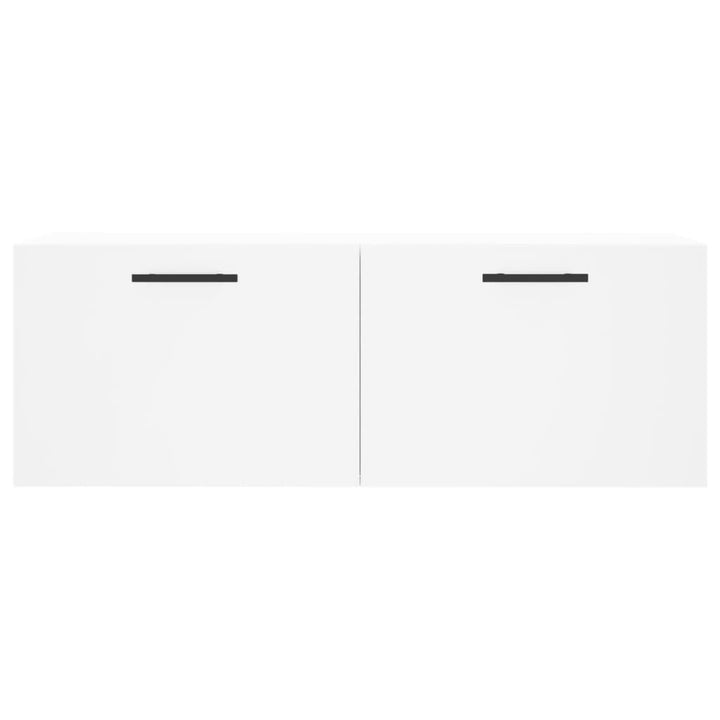 vægskab 100x36,5x35 cm konstrueret træ hvid
