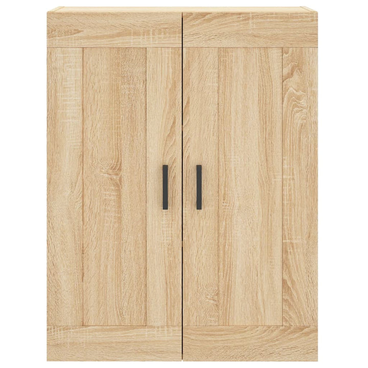 vægskab 69,5x34x90 cm konstrueret træ sonoma-eg
