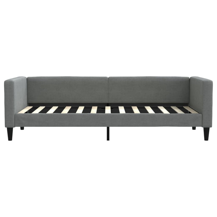 daybed 80x200 cm stof mørkegrå
