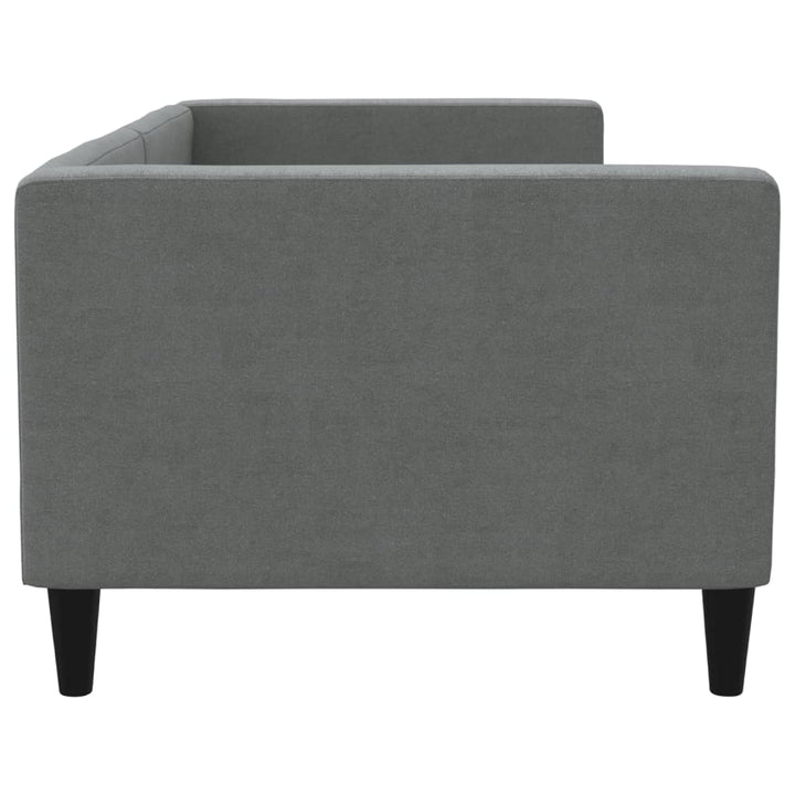 daybed 80x200 cm stof mørkegrå