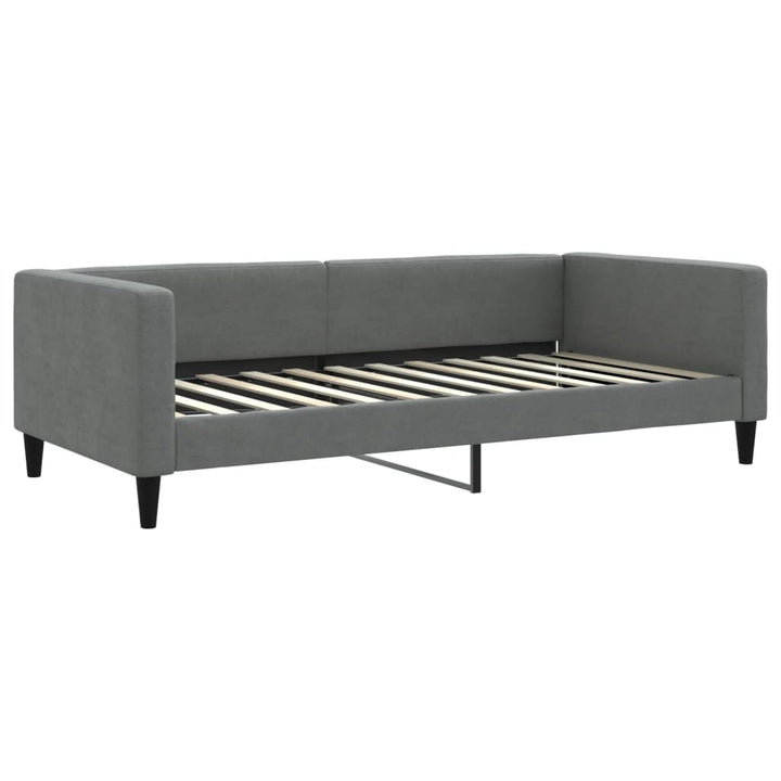 daybed 100x200 cm stof mørkegrå