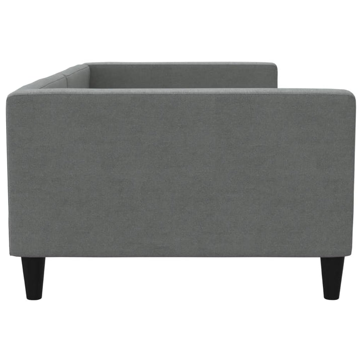 daybed 100x200 cm stof mørkegrå