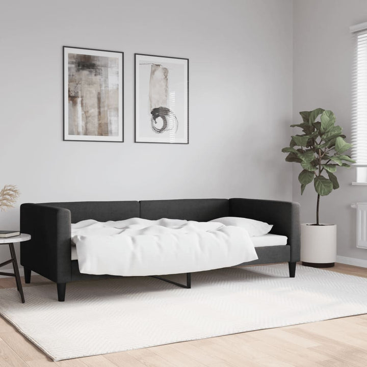 daybed 90x190 cm stof sort
