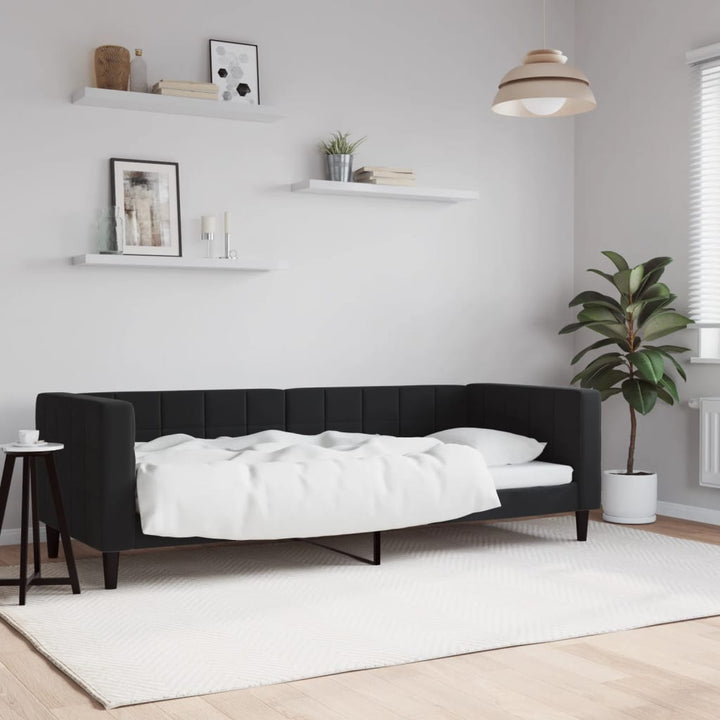 daybed 80x200 cm velour sort