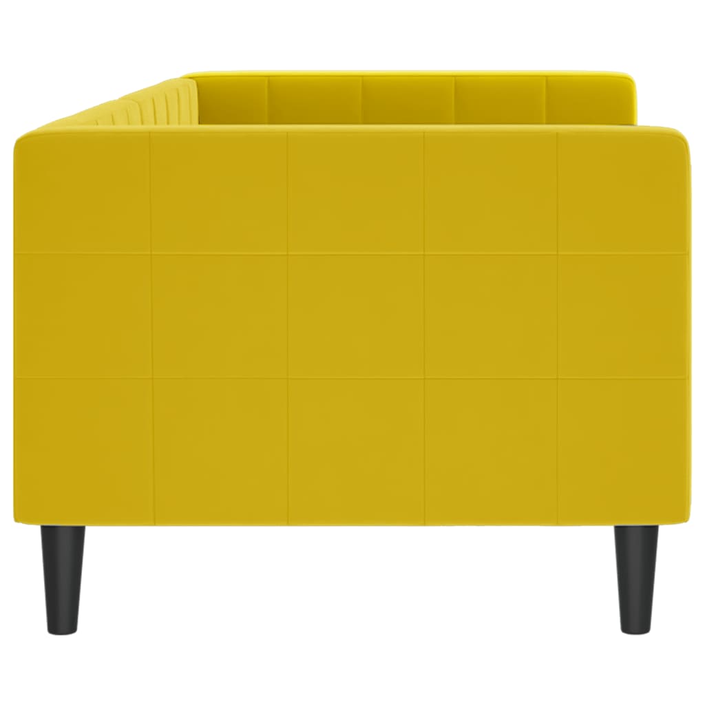 daybed 80x200 cm velour gul