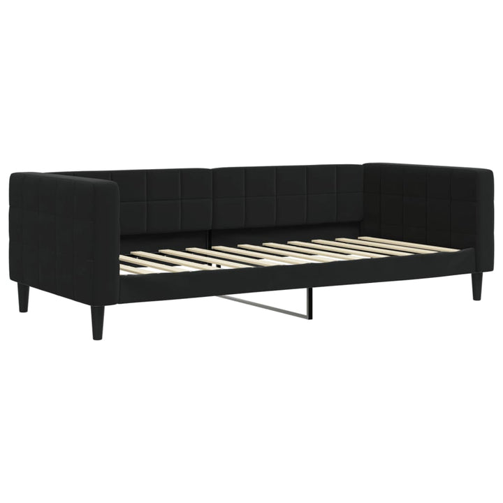 daybed 90x200 cm velour sort