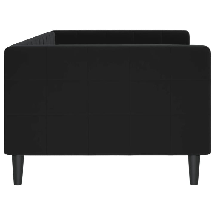 daybed 90x200 cm velour sort
