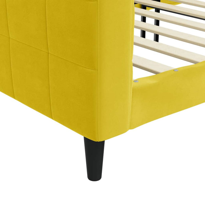 daybed 90x200 cm velour gul
