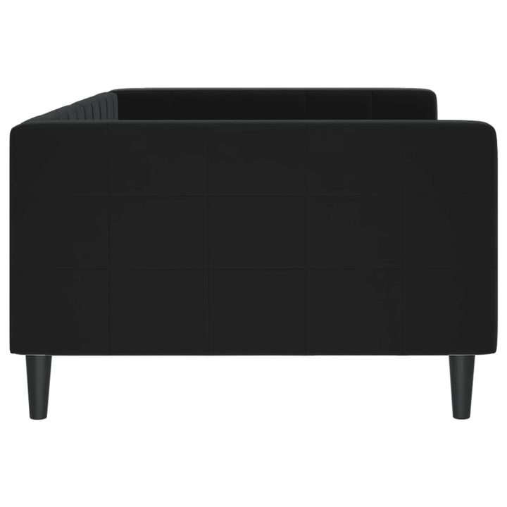 daybed 100x200 cm velour sort