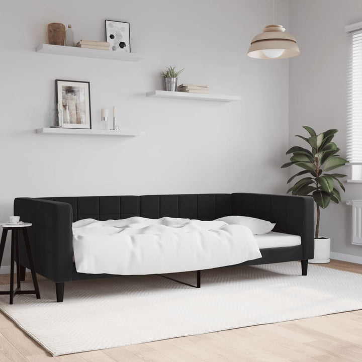daybed 100x200 cm velour sort
