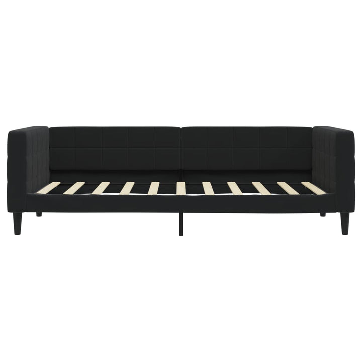 daybed 90x190 cm velour sort