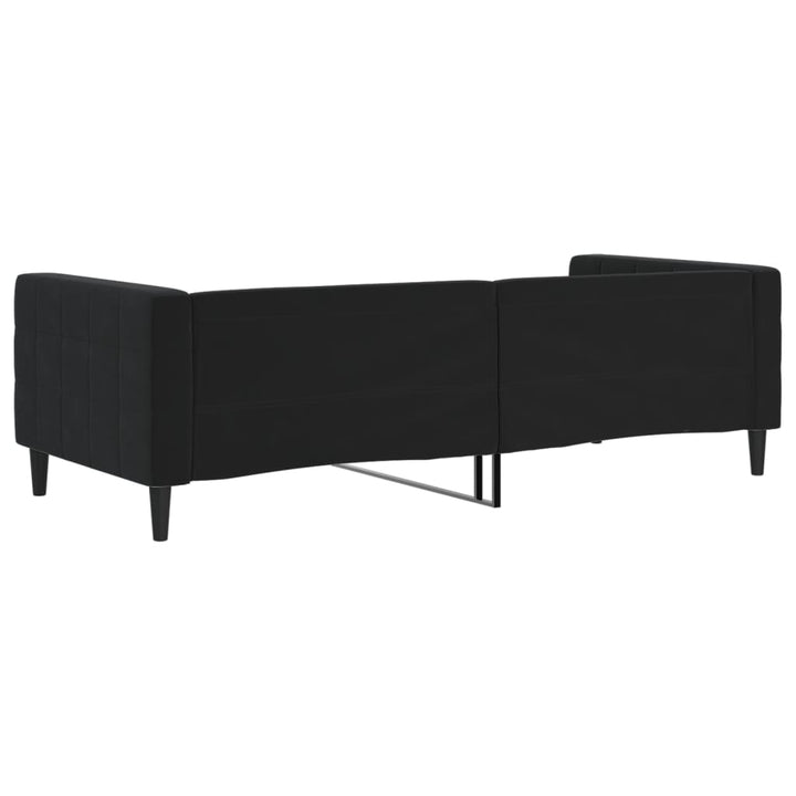 daybed 90x190 cm velour sort