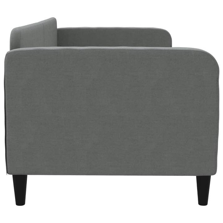 daybed 80x200 cm stof mørkegrå