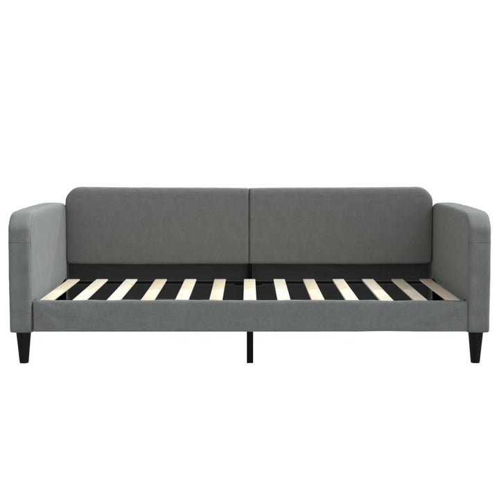 daybed 100x200 cm stof mørkegrå