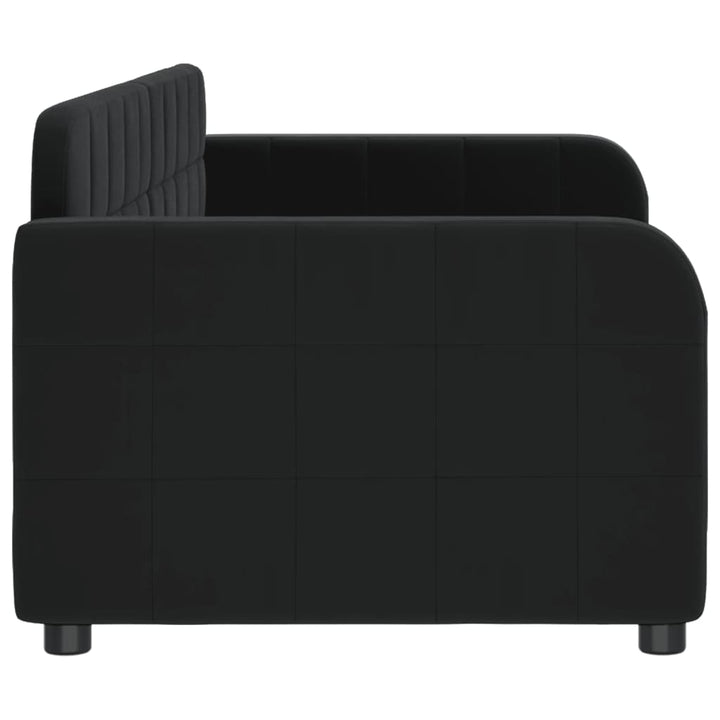 daybed 80x200 cm velour sort