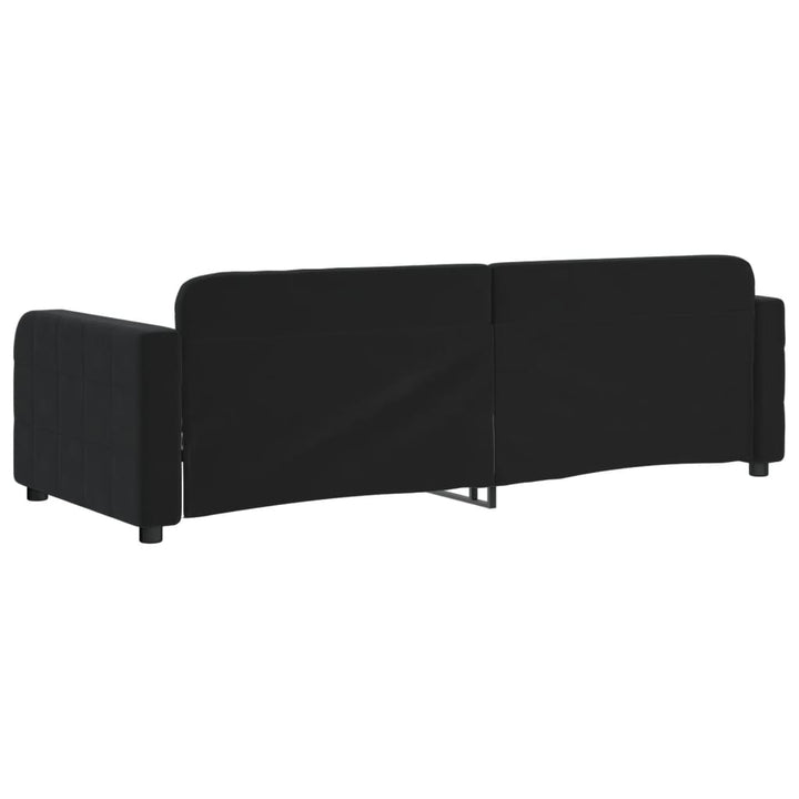 daybed 80x200 cm velour sort