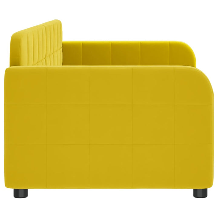 daybed 80x200 cm velour gul