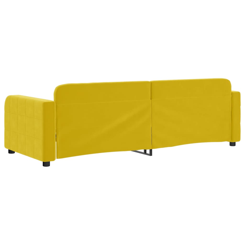 daybed 80x200 cm velour gul