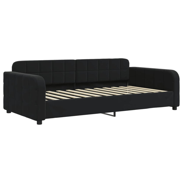 daybed 100x200 cm velour sort