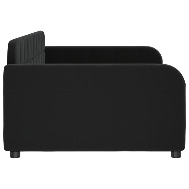 daybed 100x200 cm velour sort