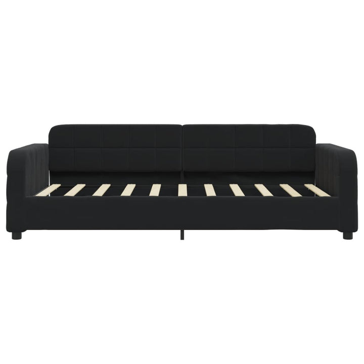 daybed 90x190 cm velour sort