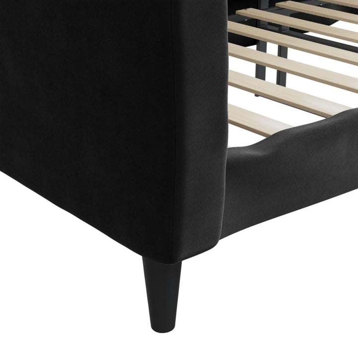 daybed 80x200 cm velour sort