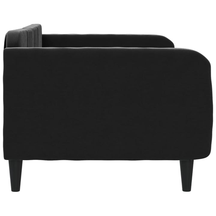 daybed 90x200 cm velour sort