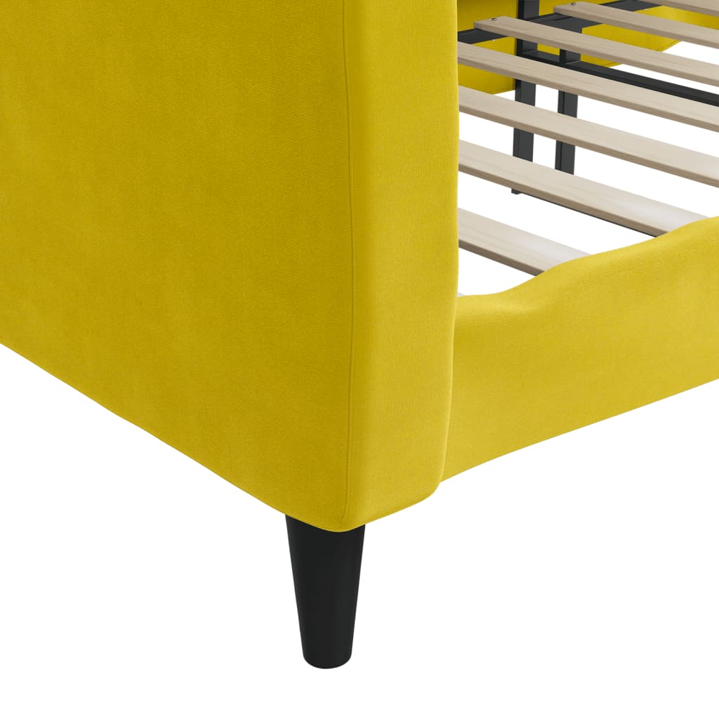 daybed 100x200 cm velour gul