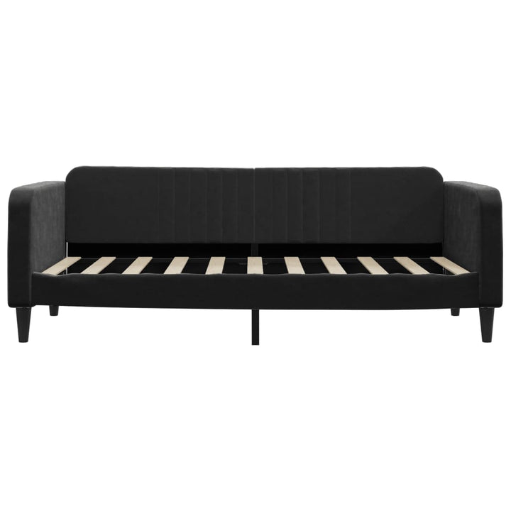 daybed 90x190 cm velour sort