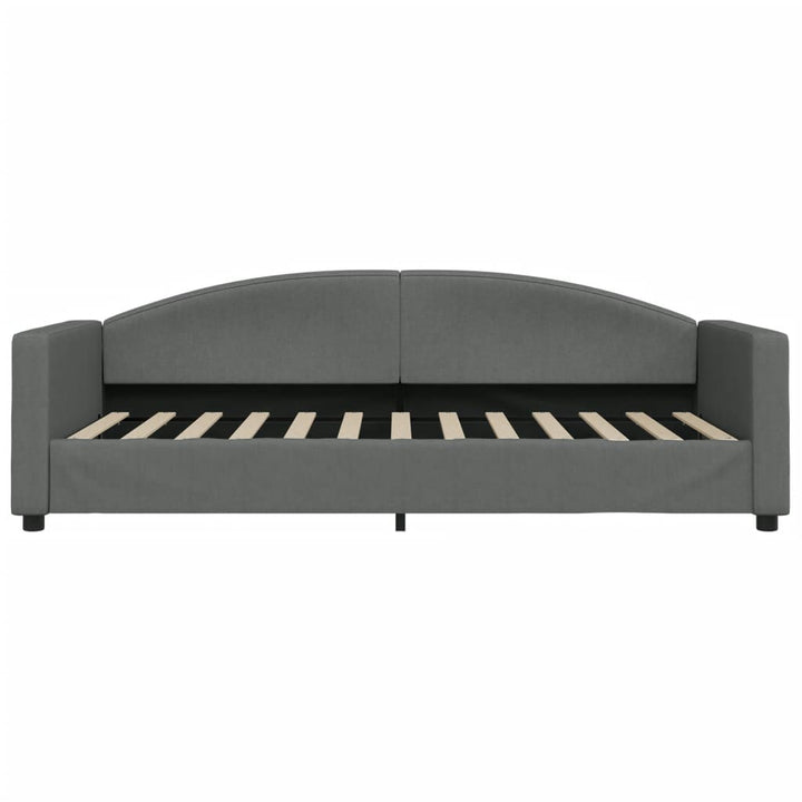 daybed 90x200 cm stof mørkegrå
