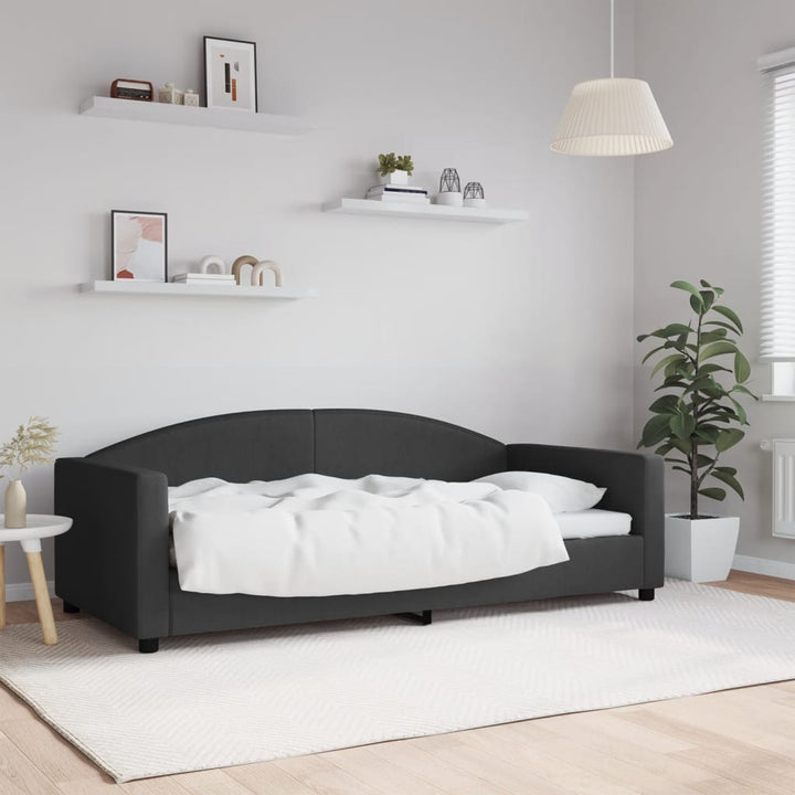 daybed 90x190 cm stof sort
