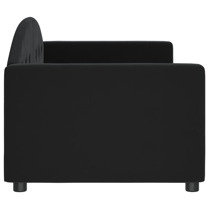 daybed 80x200 cm velour sort