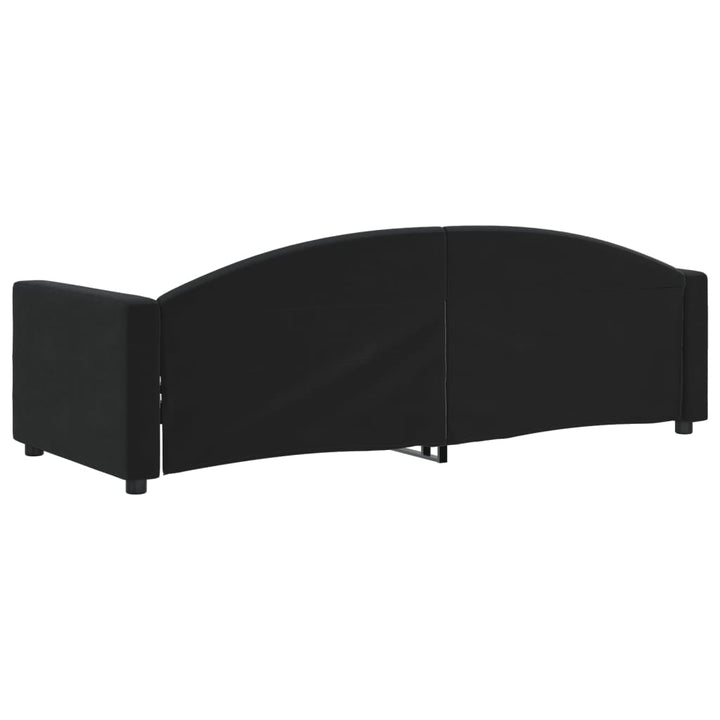 daybed 80x200 cm velour sort
